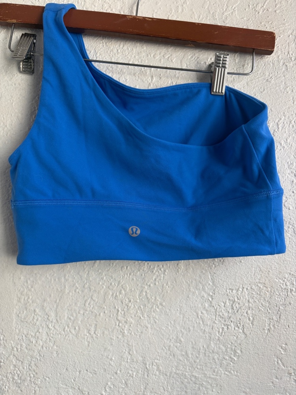 Lululemon by PVOLVE One-Shoulder Sports Bra - Bright Blue - Picture 4 of 5